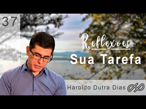 REFLEXÕES com Haroldo 037 - Sua tarefa!