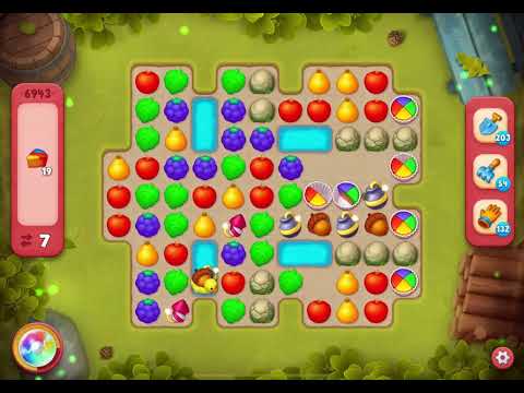 GardenScapes Level 6943 no boosters