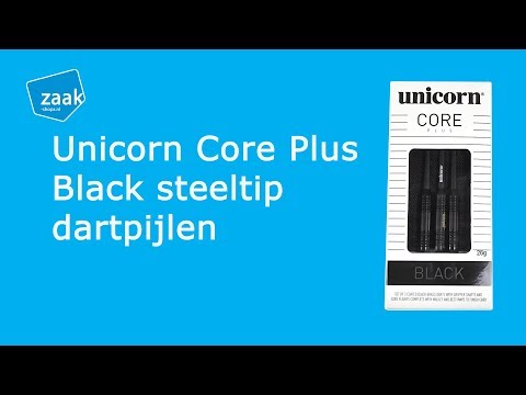 Unicorn Core Plus Black steeltip dartpijlen  - Review