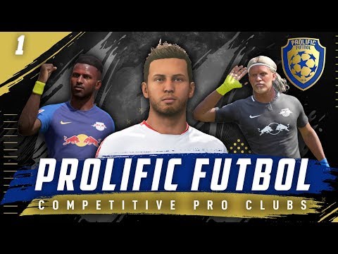 FIFA 19 Pro Clubs 11v11 Competitive | VPN | Prolific Futbol Ep. 1 Season Opener