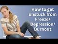 7 Micro Habits to Escape the Freeze Response - Polyvagal Tools for Depression & Burnout