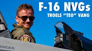 F-16 Pilot Uses C-130 NVGs | Troels "TEO" Vang