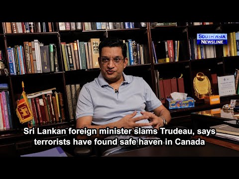 Sri Lankan foreign minister slams Trudeau, says terrorists have found safe haven in Canada