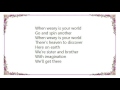 Harry Connick Jr. - With Imagination I'll Get There Lyrics