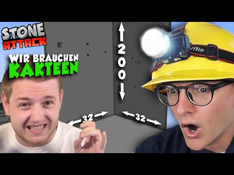 TRYMACS SEELE IN STONEATTACK! + XXL KAKTUS FARM START! - StoneAttack! #24