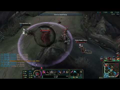 [kda 8/6/7] Graves vs Swain Top Ranked Season 8 Patch 8.6