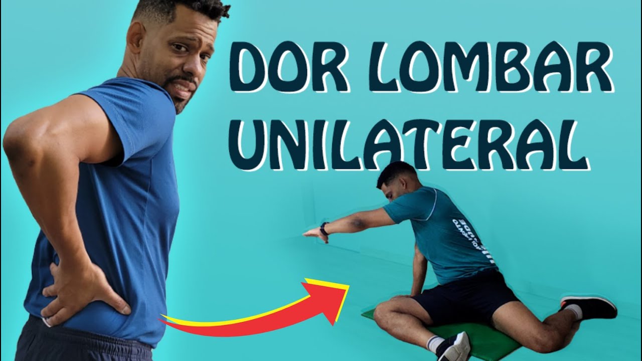 Alivio da DOR LATERAL NA LOMBAR - Origem muscular - Exercícios para o QUADRADO LOMBAR