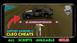 GTA VICE CITY CLEO CHEATS (Latest Version) + Support Android 13