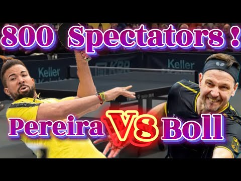 🤩The Legend TIMO BOLL Vs 💪The Powerhouse of Cuba ANDY PEREIRA