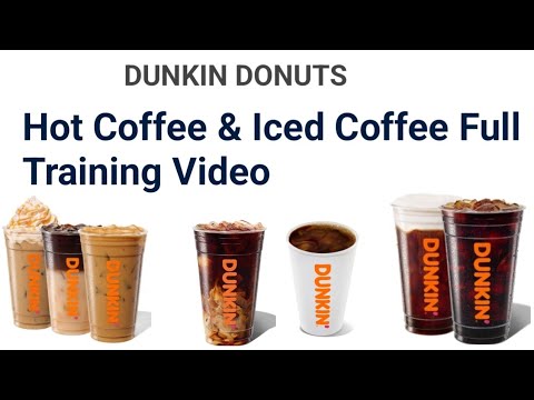 Dunkin Donuts Coffee Training Video
