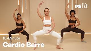 15-Minute Cardio Barre Workout | Full Body Burn at Home