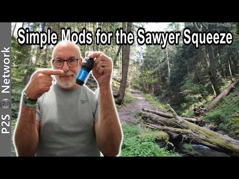 2 Easy Mods for the Sawyer Squeeze Filter - Pre Filter & Carbon Element