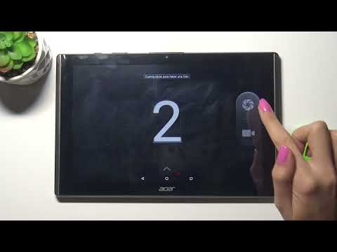 Cómo poner el temporizador de la cámara en ACER Iconia One 10