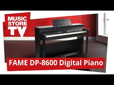 FAME DP-8600 Digital Piano - grosser Klang zum kleinen Preis