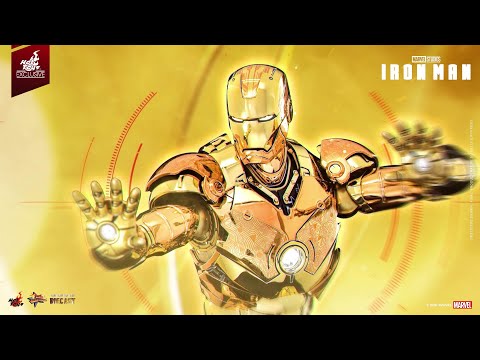 Iron Man - 1/6th scale Iron Man Mark III (Golden and Copper Gold Version) Collectible Figure