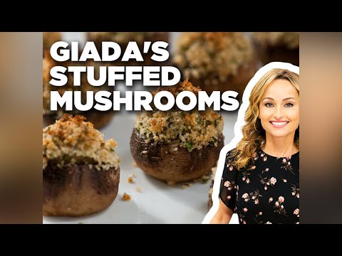 Giada De Laurentiis' Stuffed Mushrooms | Everyday Italian | Food Network