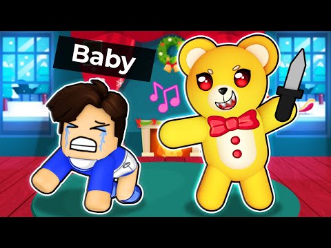 My EVIL TEDDY BEAR in Roblox Daycare!