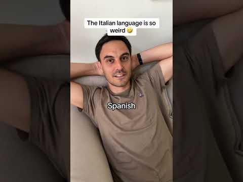 The Italian language is so weird 🤣