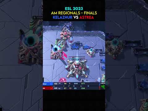 Kelazhur vs Astrea-ESL 2023 AM Regionals-Grand Finals-Highlight 4 #shorts #starcraft #starcraft2