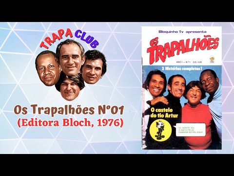 #HQ: Os Trapalhões Nº 1 (Editora Bloch, 1976)