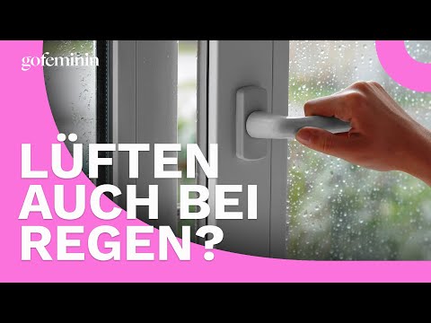 Lüften bei Regen: Wie sinnvoll ist das wirklich, um die Luftfeuchtigkeit zu senken