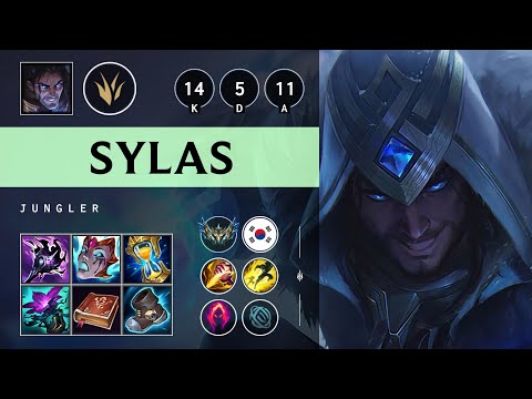Sylas Jungle vs Fiddlesticks: Godlike - KR Challenger Patch 14.16