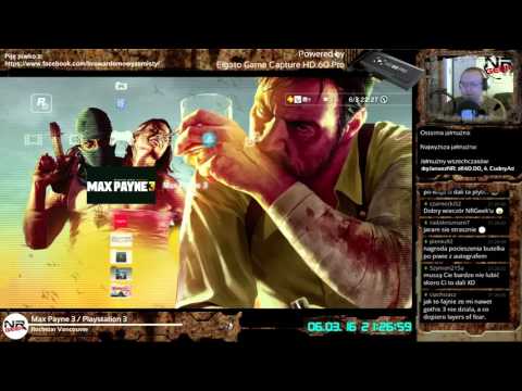Max Payne 3 Part 2 (Hitbox.tv) - NRGeek Stream #31