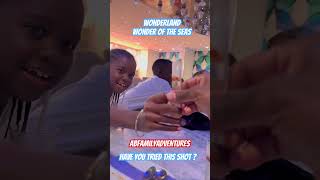 Wonderland - Wonder of the seas - shots shots anyone ? #abfamilyadventures #wonderoftheseas