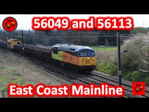 Colas Railfreight Class 56's (56049 and 56113)
