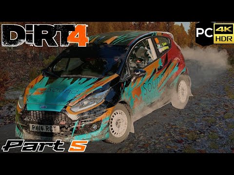 Dirt 4 (PC) 4K 60FPS - Gameplay Walkthrough Part 5 - Fiesta is Back Baby