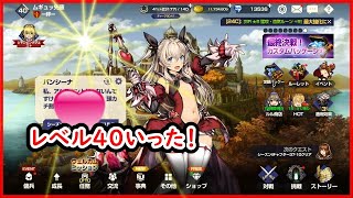 ブラウンダスト（初心者）祝！レベル40！～今日はアリーナ雑予定