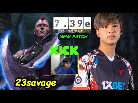 23Savage First game New Patch 7.39E 🔥🔥🔥