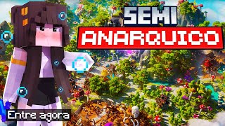 REVELADO! SERVIDOR SEMI-ANARQUIA DE MINECRAFT! PIRATA/ORIGINAL [Bedrock e JAVA]
