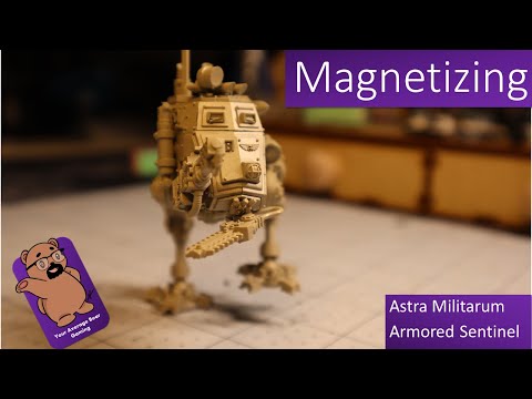 Magnetizing Astra Militarum Armored Sentinel