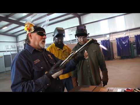 Welding School for Arclabs BluWave Productions Producer Mike Rabon