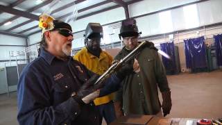 Welding School for Arclabs BluWave Productions Producer Mike Rabon