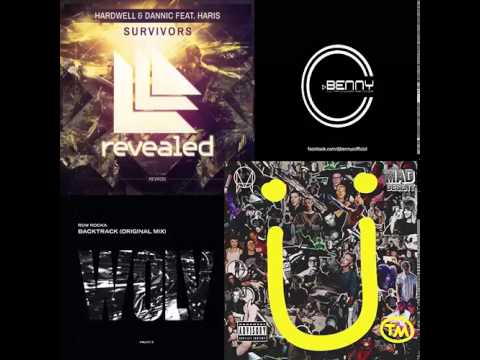 Hardwell, Dannic, Skrillex, Diplo, Row Rocka - Survivors Of The Jungle (BENNY C. Mashup Exlusive)