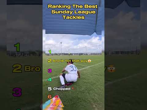 Ranking The Best Sunday League Tackles