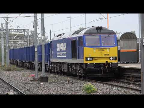DC RAIL CAPPAGH LIVERY 60028 AT WALSALL 07.10.22.