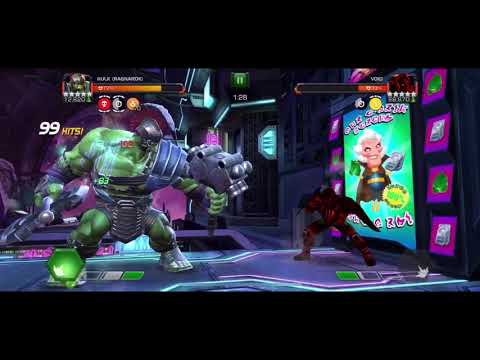 Map 6 Hulk Ragnarok versus Void miniboss quadruple noded