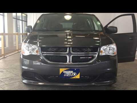 2017 Dodge Caravan Black Minivan