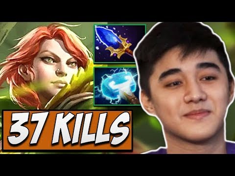Fnatic.Abed WindRanger with 37 KILLS | Dota Gameplay