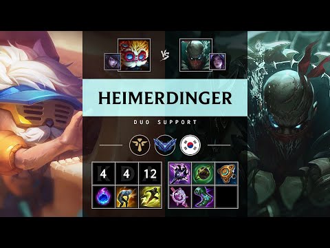Heimerdinger Support vs Pyke - KR Diamond Patch 25.17