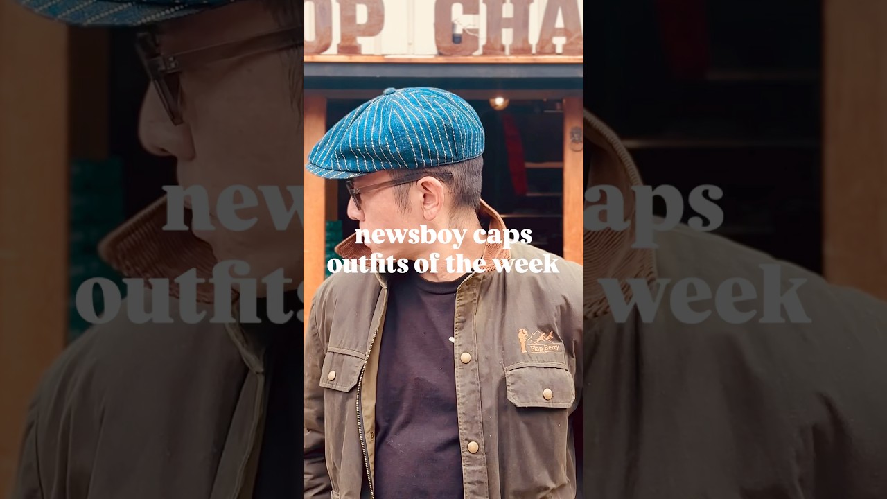 newsboy caps outfits of the week / キャスケット1週間コーディネート #ootd