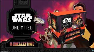2nd Prerelease Box! How Many Legendaries & Prestiges?! 🤯 | Star Wars Unlimited A Lawless Time