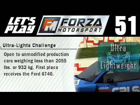 Let's Play Forza Motorsport - Part 51 - Championship Series - Ultra-Lights Challenge