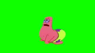 Patrick Coughing Green Screen