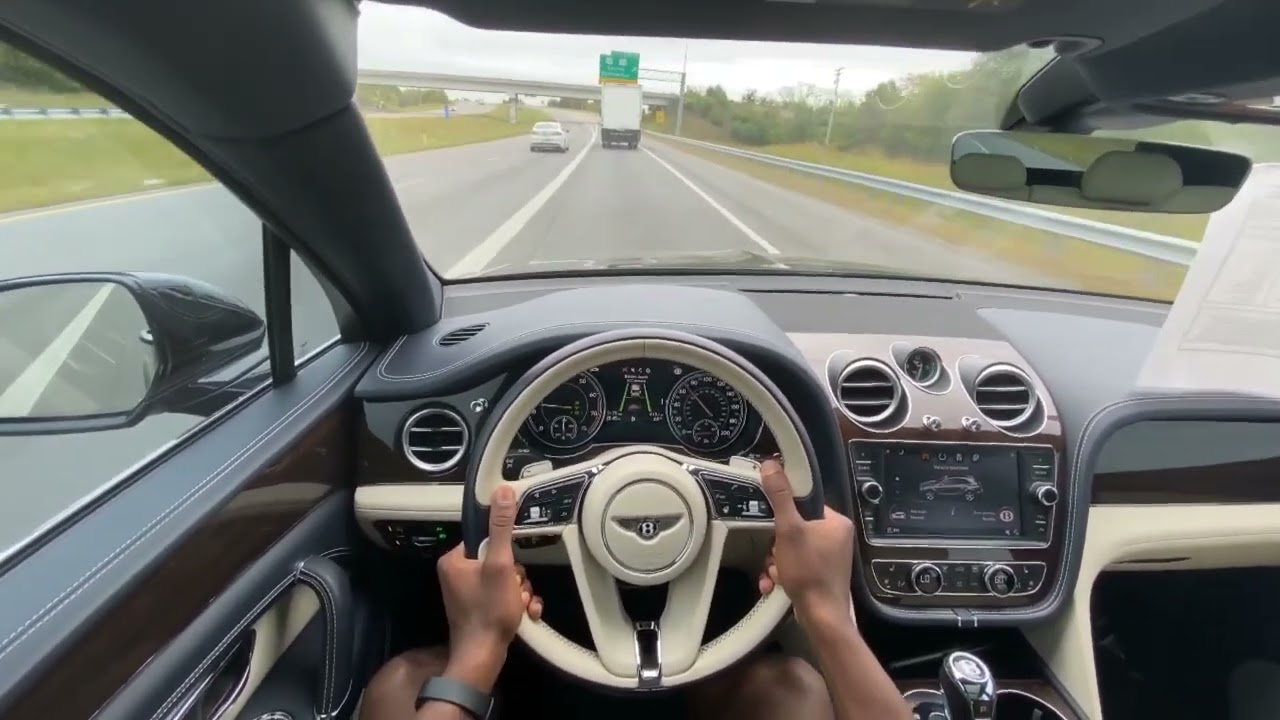 2018 Bentley Bentayga W12 POV Test Drive-FAST & HEAVY!