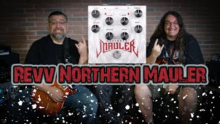 Video thumbnail for Checking out Glenn Fricker's new pedal by REVV: The Northern Mauler! by Steve from Boston