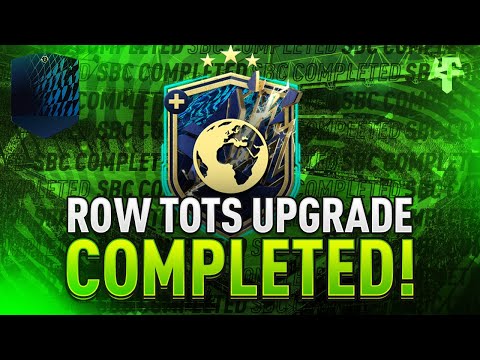 ROW TOTS Upgrade SBC Completed - Tips & Cheap Method - Fifa 22